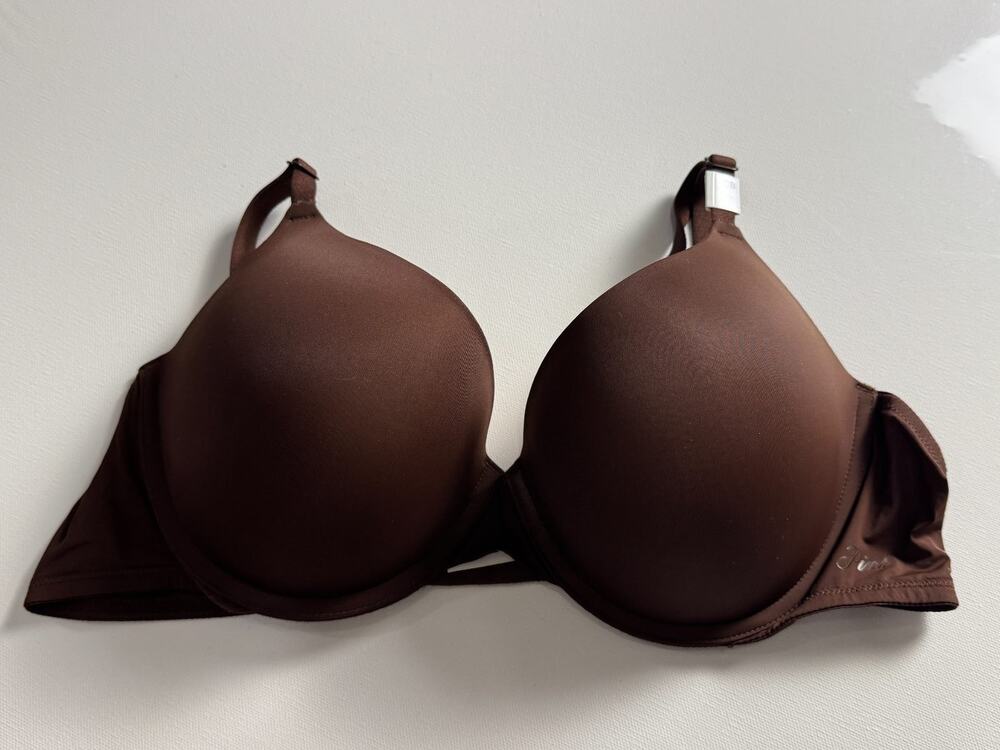 Victoria's Secret PINK Push-Up Bra 40B Brown Smooth Lined Underwire NWT